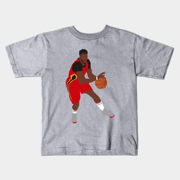 Anthony Davis Kids T-Shirt by CulturedVisuals